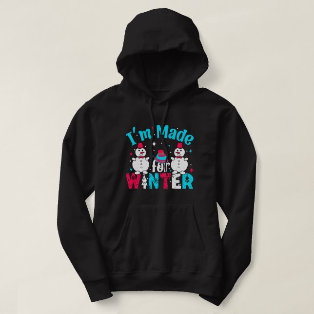 Sudadera Diseño de Navidades Winter Magic Retro (Diseño del anverso)
