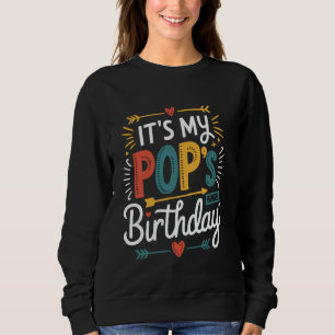 Sudadera Diseño de nostalgia boho es la retro de cumpleaños