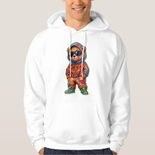 Sudadera Diseño de oso genial Nunca te rindas