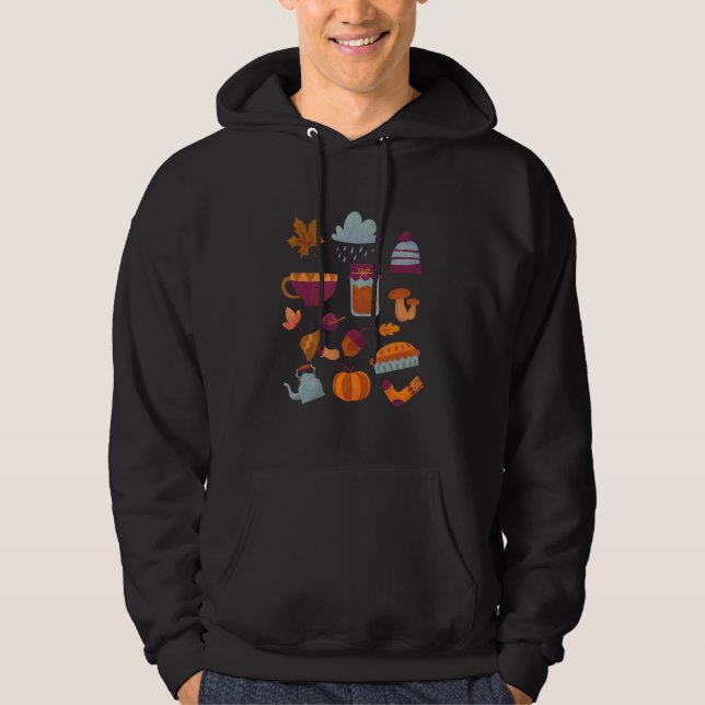 Sudadera Diseño de otoño (Anverso)