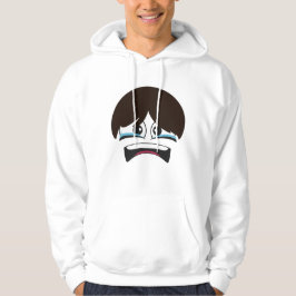 SUDADERA DISEÑO DE PATRÓN DE CARA