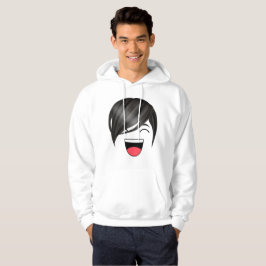 SUDADERA DISEÑO DE PATRÓN DE CARA