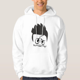 SUDADERA DISEÑO DE PATRÓN DE CARA