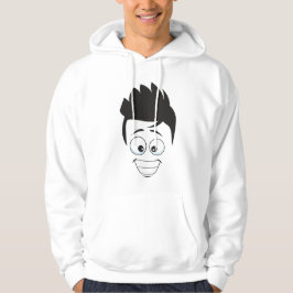 SUDADERA DISEÑO DE PATRÓN DE CARA