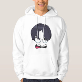 SUDADERA DISEÑO DE PATRÓN DE CARA