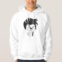 SUDADERA DISEÑO DE PATRÓN DE CARA