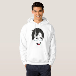 SUDADERA DISEÑO DE PATRÓN DE CARA