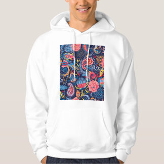 Sudadera Diseño de patrón incomparable de Paisley Vintage