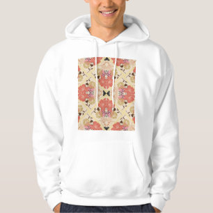 Sudadera Diseño de patrones vintage sin fisuras florales.