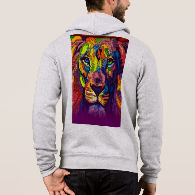 Sudadera diseño de perro (Reverso)