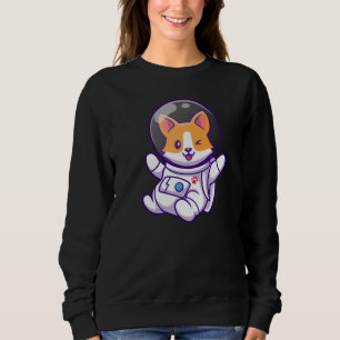 Sudadera Diseño de perros adorables astronautas
