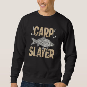 Sudadera Diseño de pesca de carpa de capa de carpa