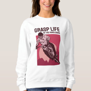 Sudadera Diseño de piloto genial - Aferra la vida