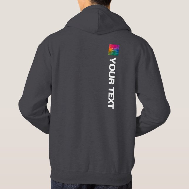 Sudadera Diseño de plantilla de moda Diseño de fondo Imprim (Reverso)
