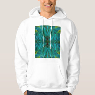 Sudadera Diseño de pluma caleidoscopio