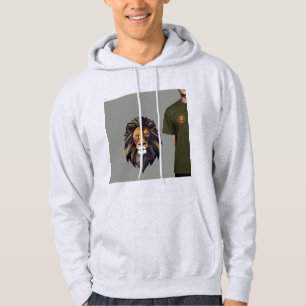 Sudadera Diseño de portaobjetos con logotipo de avena de le