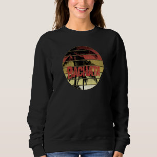 Sudadera Diseño de puesta de sol de palma de bachata para u
