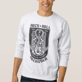 Sudadera Diseño de rock de guitarra Baby