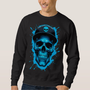 Sudadera Diseño de ropa urbana con arte de salpicaduras