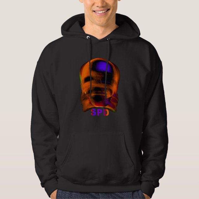 Sudadera Diseño de Rostro Abstracto (Anverso)