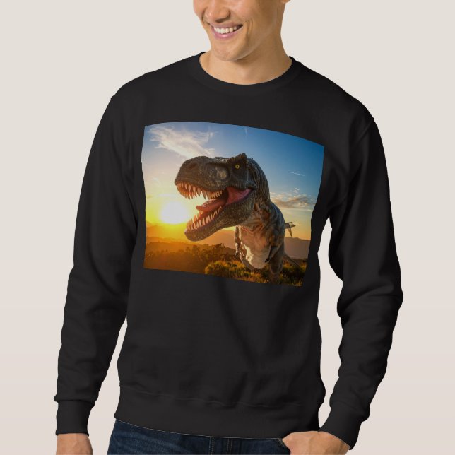 Sudadera diseño de rugido de T-Rex (Anverso)