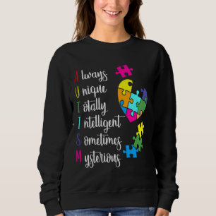 Sudadera Diseño De Sensibilización Sobre El Autismo Colorid