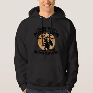 Sudadera Diseño de silueta de bruja de Beardie