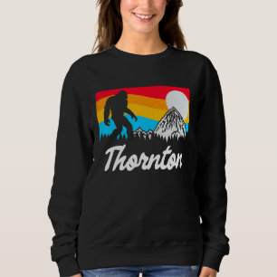 Sudadera Diseño de Souvenir Thornton Colorado Vintage Bigfo