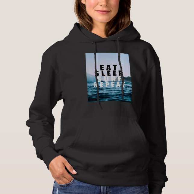 Sudadera Diseño de surf (Anverso)