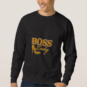 Sudadera Diseño de talón alto de Boss Lady