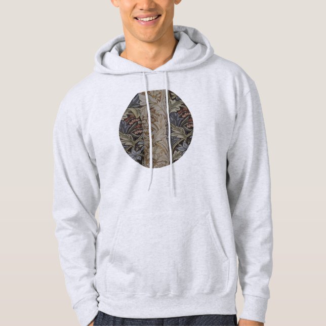 Sudadera Diseño de tapices para William Morris Bluebell (Anverso)