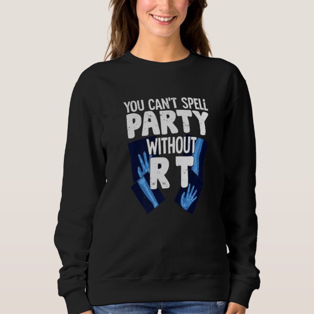 Sudadera Diseño de técnico de rayos X de radiología para un (Anverso)