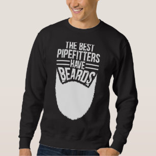 Sudadera Diseño de texto de presupuesto de Pipefitter con b