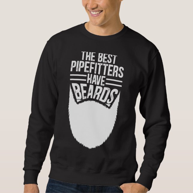 Sudadera Diseño de texto de presupuesto de Pipefitter con b (Anverso)