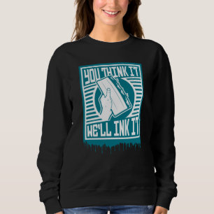 Sudadera Diseño de tinta Obey para impresión en pantalla