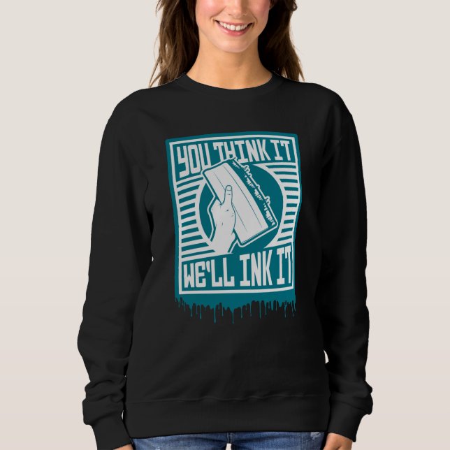 Sudadera Diseño de tinta Obey para impresión en pantalla (Anverso)