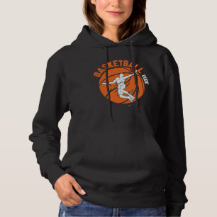 Sudadera Diseño de tipo de baloncesto para amante del balon