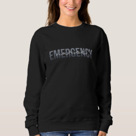 Sudadera Diseño de tipografía de cumpleaños para enfermera 