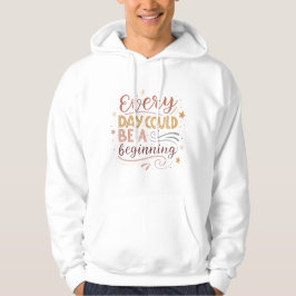 Sudadera Diseño de tipografía inspirador 
