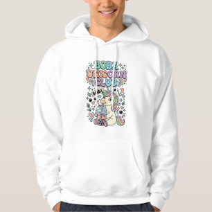Sudadera Diseño de tipografía Kawaii del club de unicornios