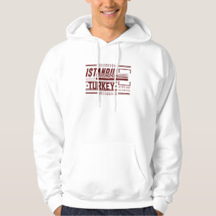 Sudadera Diseño de tipografía urbana moderna de Estambul Tu