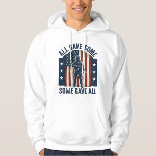 Sudadera Diseño de Tributo al Veterano Todo Dio Algo Alguno