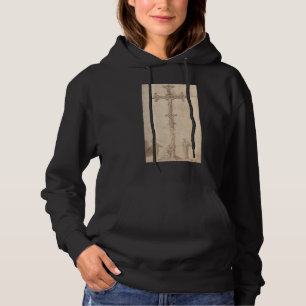 Sudadera Diseño de un Crucifijo con la Virgen María