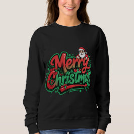 Sudadera Diseño de vacaciones de Navidad alegre