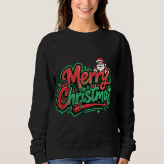 Sudadera Diseño de vacaciones de Navidad alegre