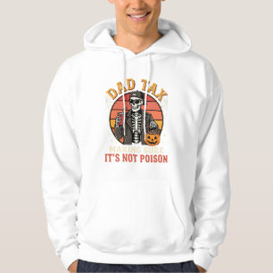 Sudadera Diseño de vector de dulces de Halloween esqueleto