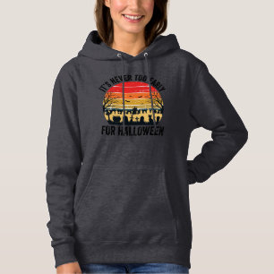 Sudadera Diseño de vector de gato de cementerio de puesta d