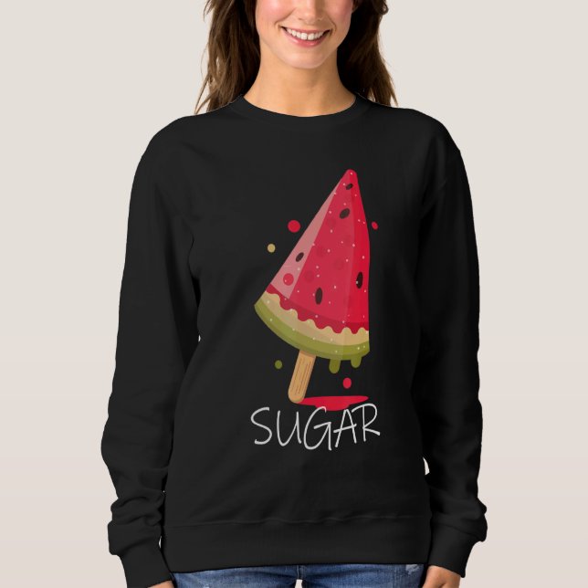 Sudadera Diseño de verano de la sandía (Anverso)