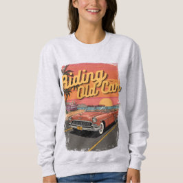 Sudadera Diseño de vintage de coches antiguos