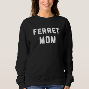 Sudadera Diseño de vintage de Ferret Mom Retro